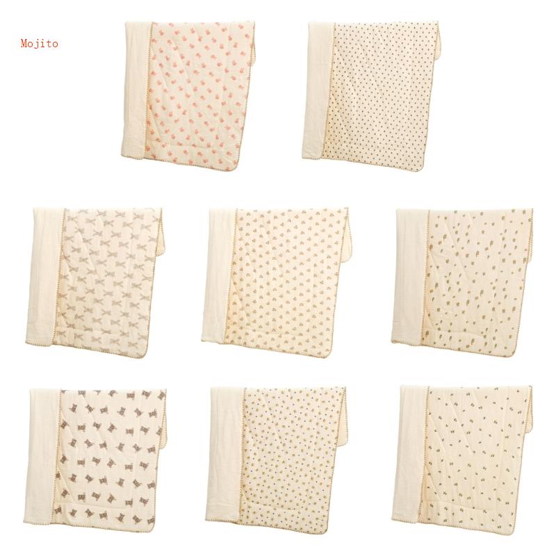 Chăn Cotton Mềm Mại Di Động Tiện Dụng Cho Bé