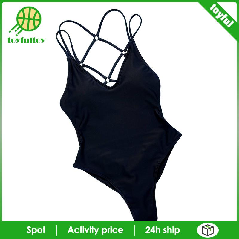 Bộ Đồ Bơi Cổ Chữ V Thời Trang Quyến Rũ Cho Nữ