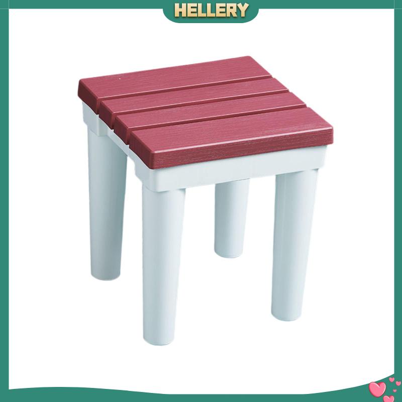 Ghế Đẩu Di Động 10Inch Thay Đổi Chiều Cao Đa Năng Không Trơn Ổn Định Cho Phòng Tắm