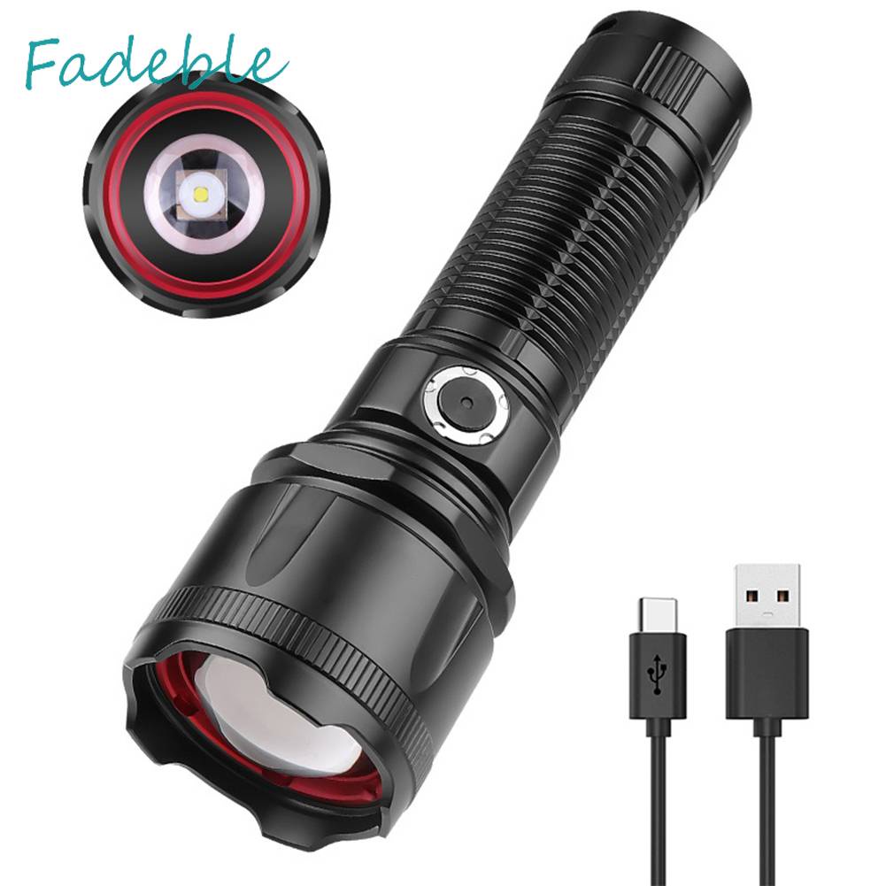 Đèn Pin 5 Bóng LED 30W 1200LM 1500M Đa Dụng Chất Lượng Cao