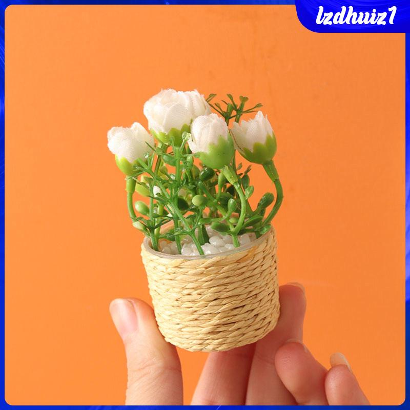 Mô Hình Chậu Hoa Trang Trí Nhà Búp Bê Tỉ Lệ 1 / 6