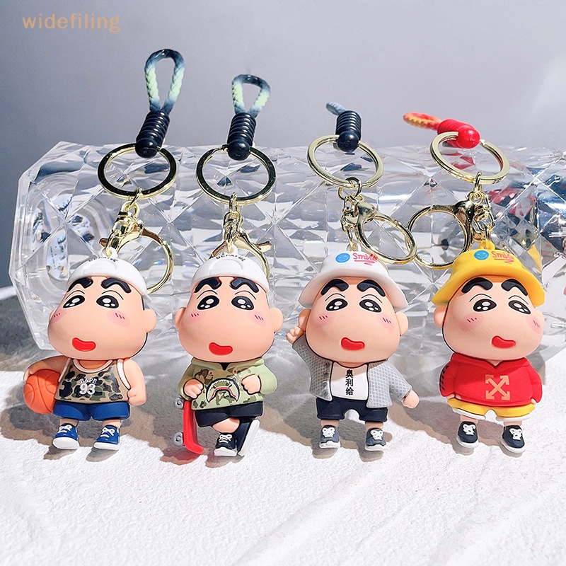 Móc Chìa Khóa Bằng PVC Hình Shin-Chan Dễ Thương