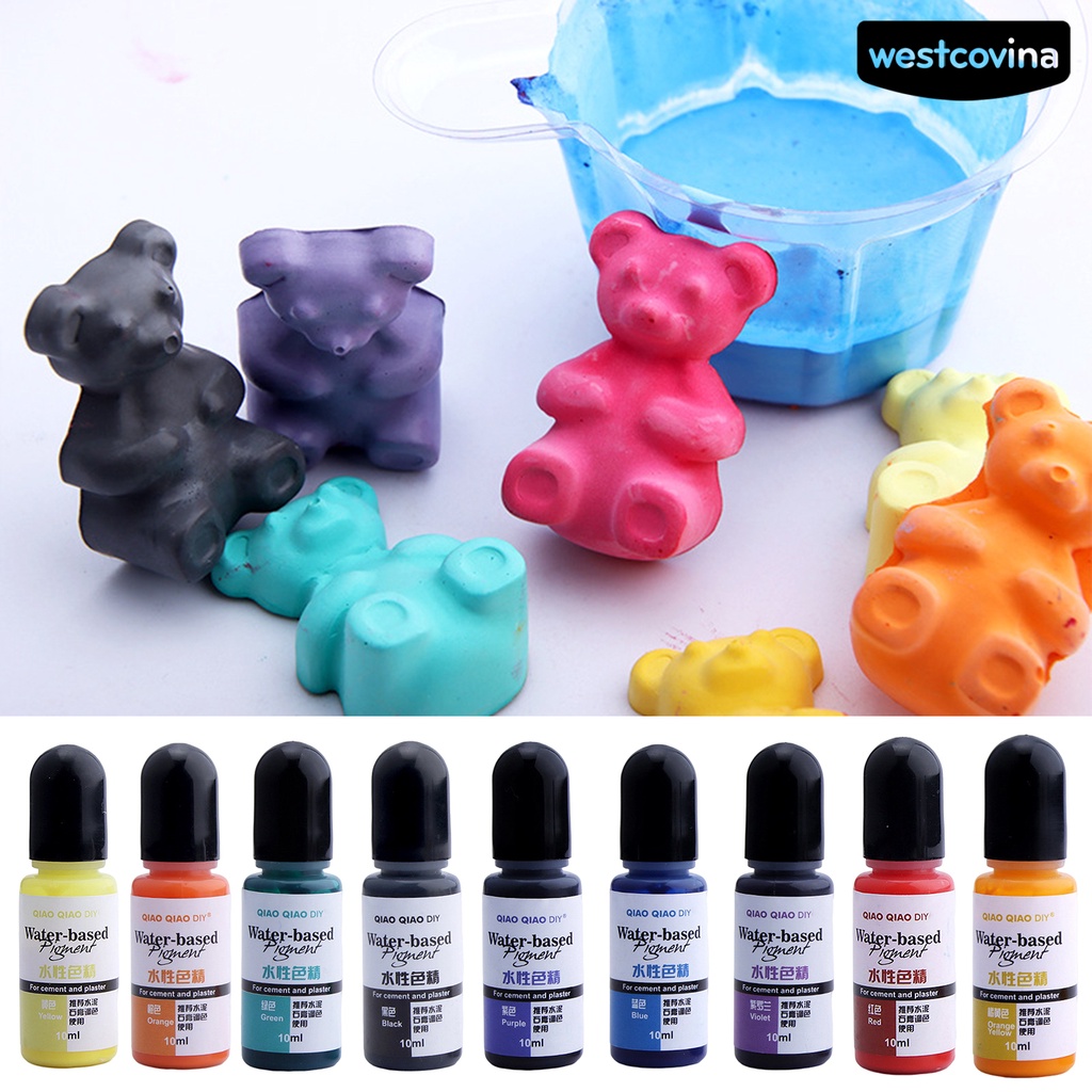 [WSTN]✎Dung Dịch 10ml Màu Sắc Sống Động Chống Rò Rỉ An Toàn