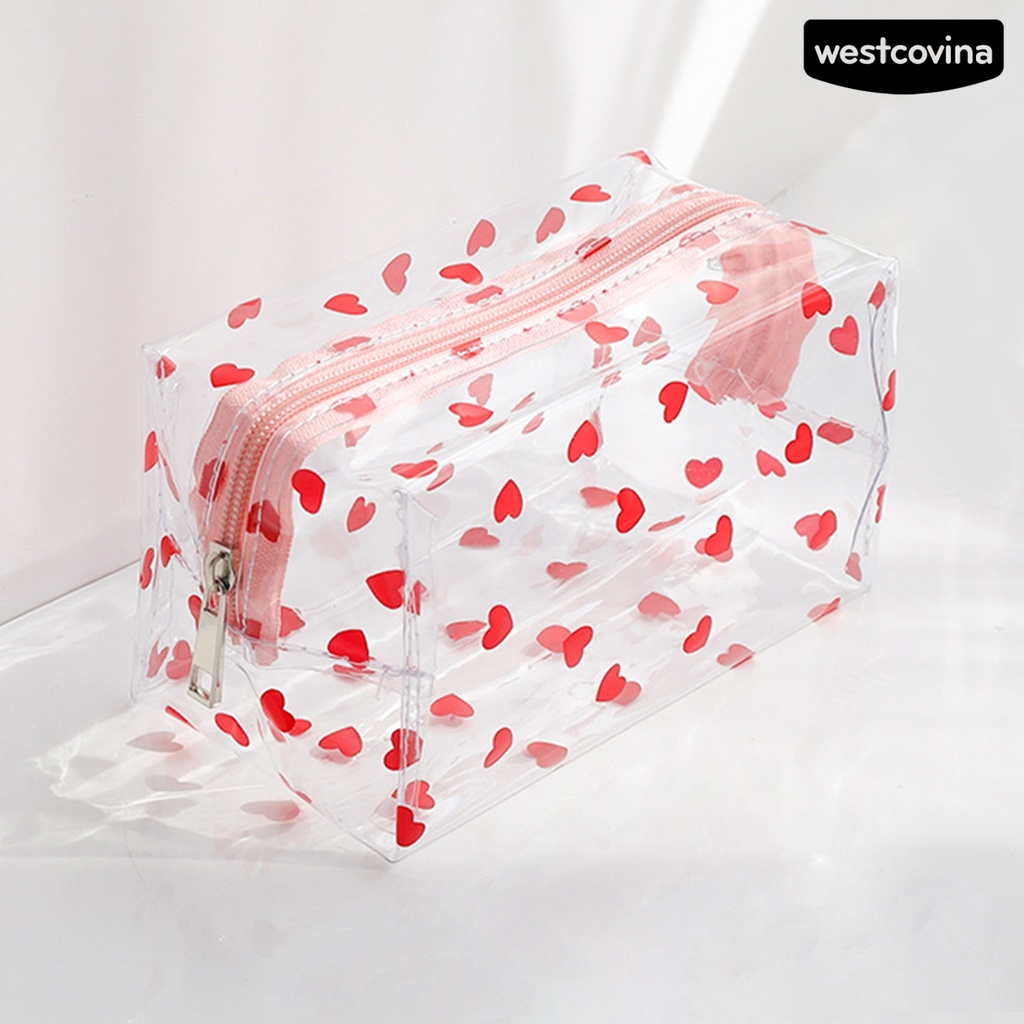 [WSTN] [WSTN]✎Túi Đựng Bút Bằng PVC Chống Nước Sức Chứa Lớn In Họa Tiết Dễ Thương Đa Ứng Dụng