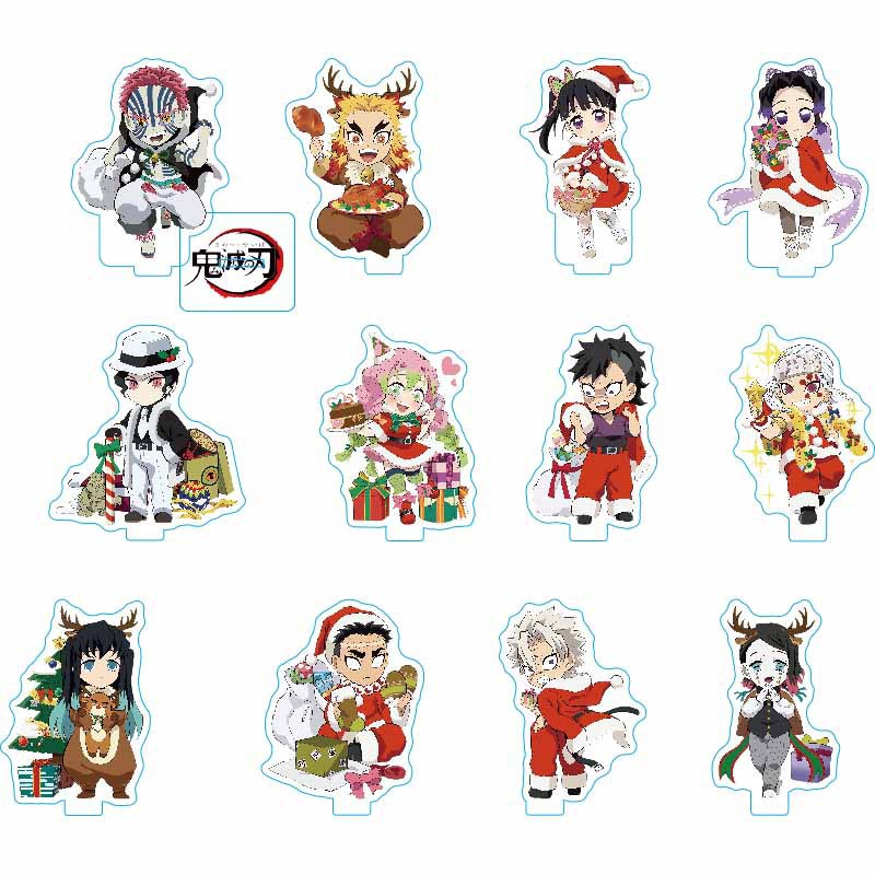 Mô hình nhân vật Tanjirou Nezuko 8cm_Mica in 2 mặt