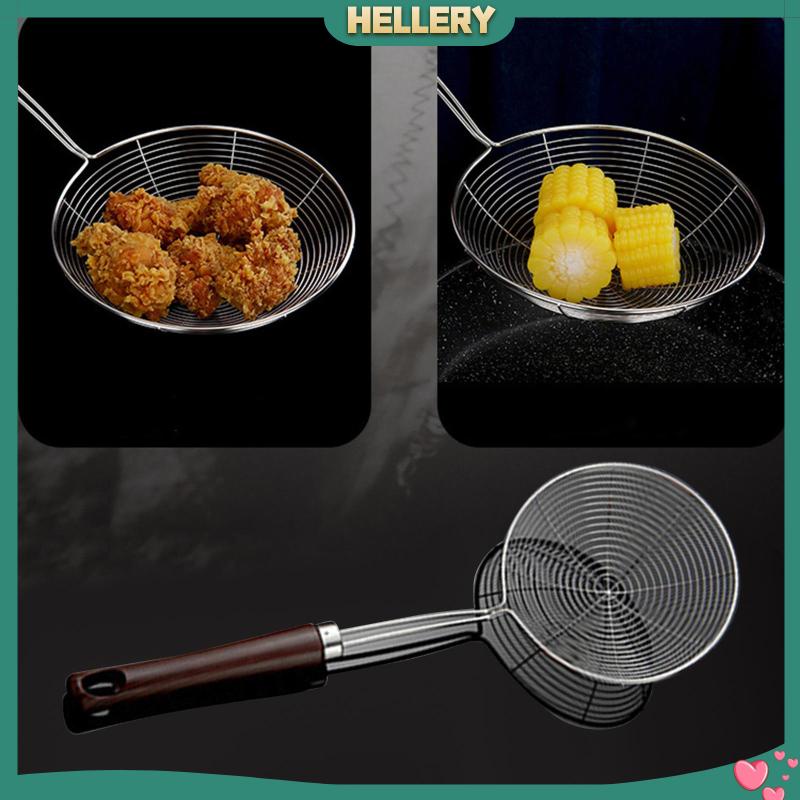 Vá Lưới Vớt Mì Bằng Thép Không Gỉ Tiện Dụng Cho Nhà Bếp