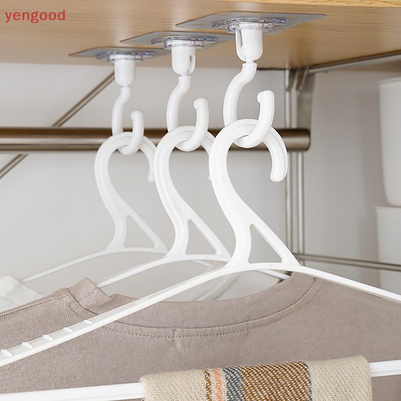 Móc Treo Đồ Dán Tường / Cửa Xoay Được Tiện Dụng Cho Nhà Bếp / Phòng Tắm