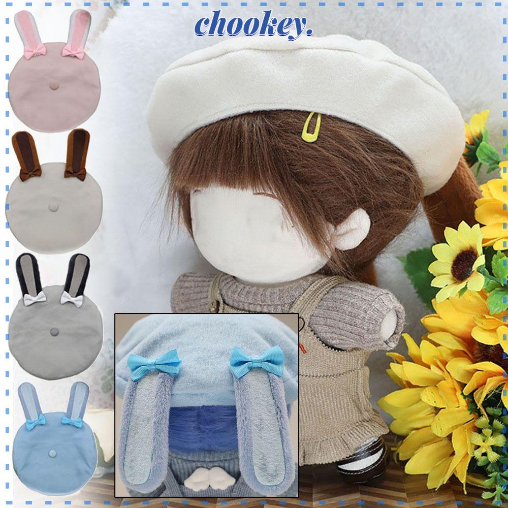 CHOOKEY Nón Bông Thắt Nơ Thay Thế Cho Búp Bê 20CM
