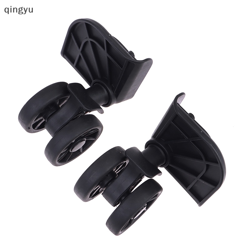 Bộ 2 Bánh Xe Xoay 360 Độ Thay Thế Chống Mài Mòn Dùng Cho Vali