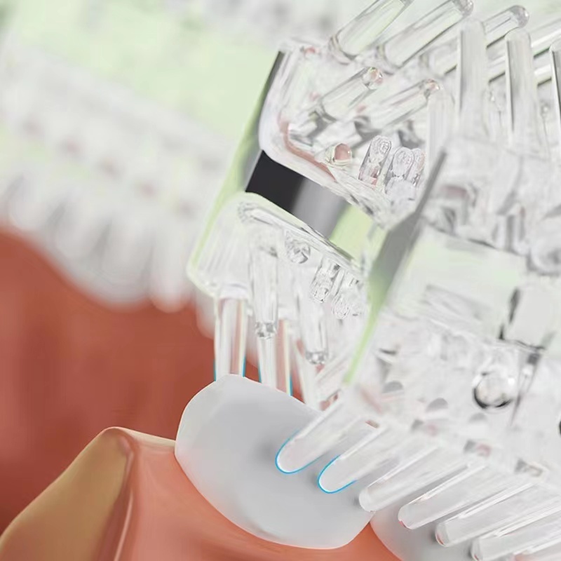 Bàn Chải Đánh Răng Silicone Hình Chữ U Cho Bé