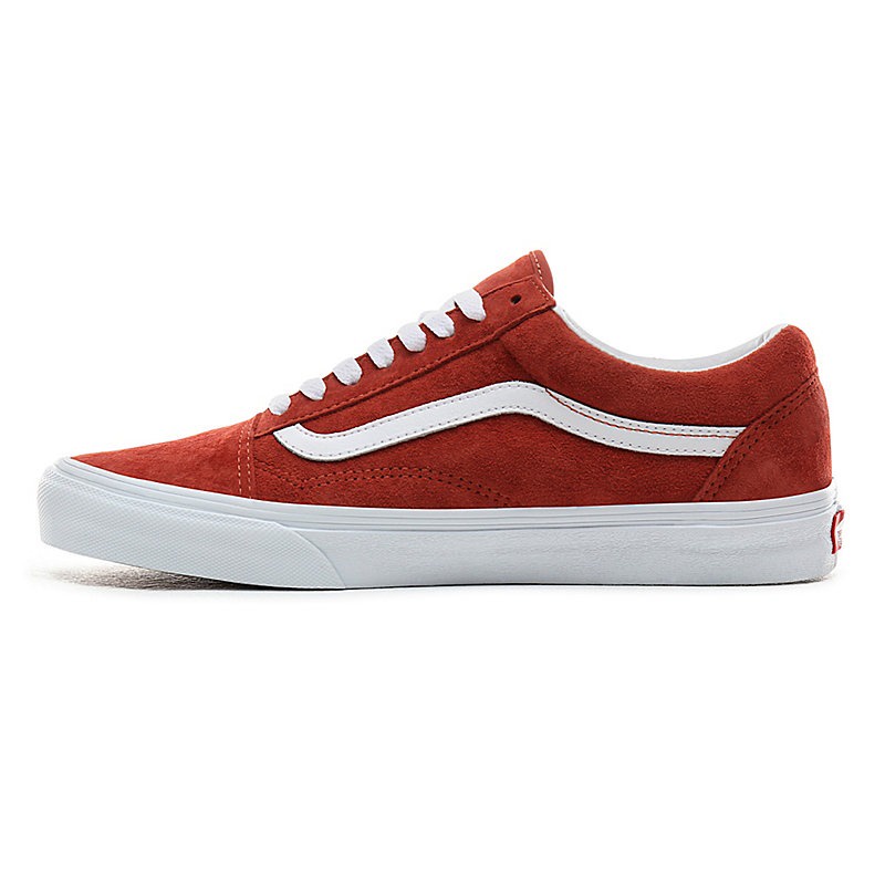 Giày Vans chính hãng Pig Suede Orange Scotchgard 3m