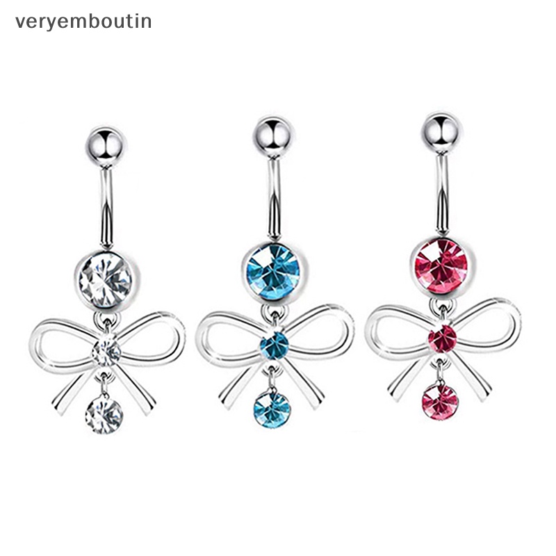 Khuyên Rốn Hình Bướm Bằng Thép Không Gỉ Thời Trang Cho Nữ