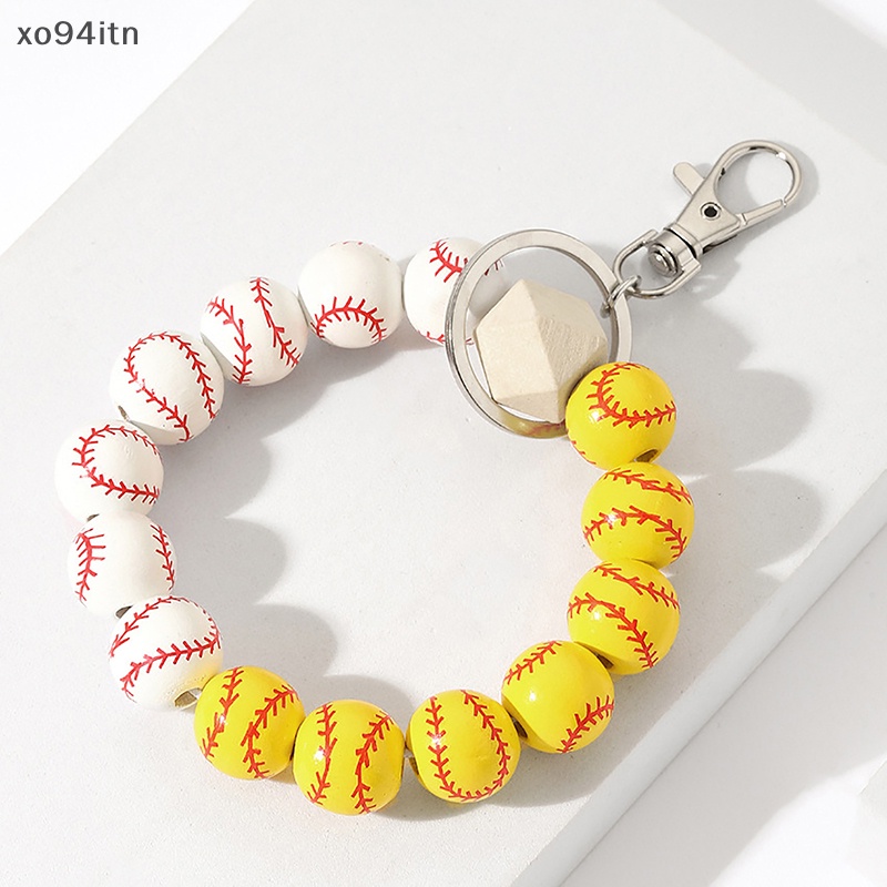 Tn Vòng Tay Chuỗi Hạt Phối Bóng Chày Mềm Mại Trang Trí Túi Xách / Điện Thoại