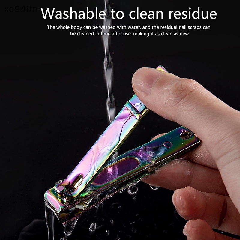 Kềm Cắt Móng Tay Bằng Thép Không Gỉ Nhiều Màu Sắc