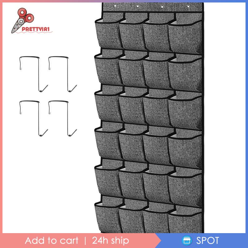 Túi Treo Tường Đựng Giày 24 Ngăn Tiện Lợi
