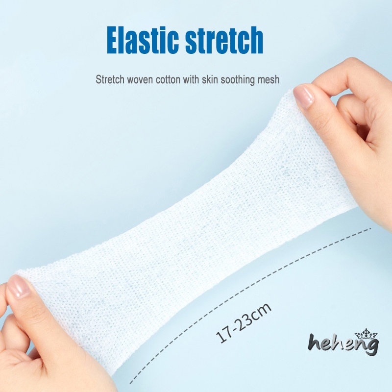 Bộ 100 Miếng Bông Tẩy Trang Dày Dặn Bằng Cotton Nguyên Chất Kèm 100 Miếng Bông Tẩy Trang