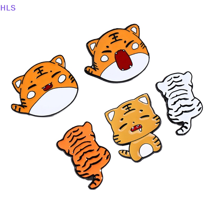 Ghim Cài Áo Hình Hổ / Gấu Trúc Hoạt Hình Đáng Yêu Chống Ánh Sáng Cho Nữ