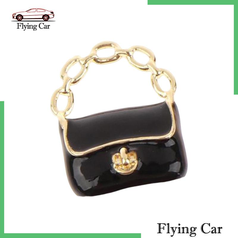 Túi Xách Mini Bằng Kim Loại Dùng Làm Đạo Cụ Chụp Ảnh / Trang Trí Nhà Búp Bê 1 / 12