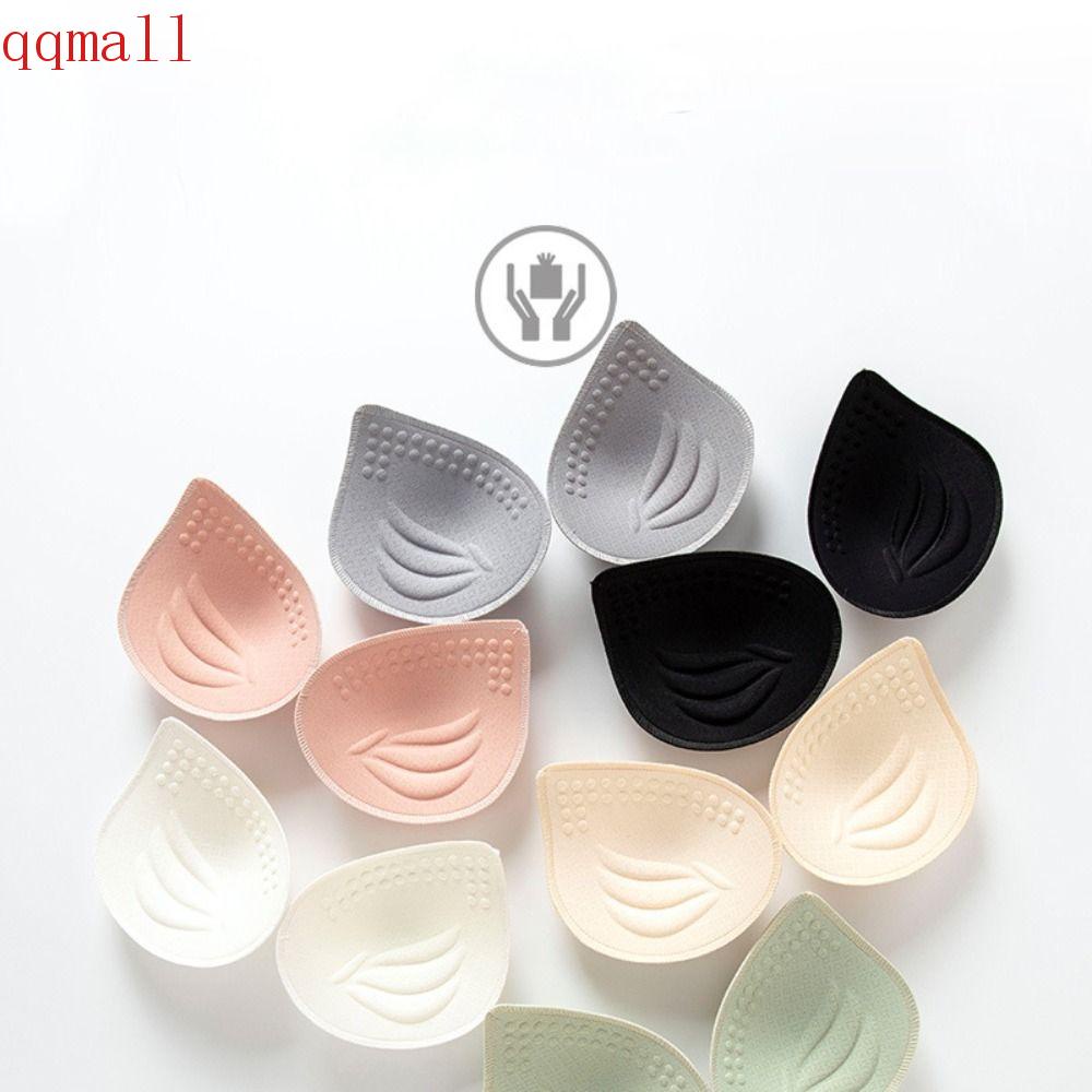 QQMALL Miếng Đệm Ngực Mềm Mại Nâng Ngực Vô Hình Tháo Rời Được