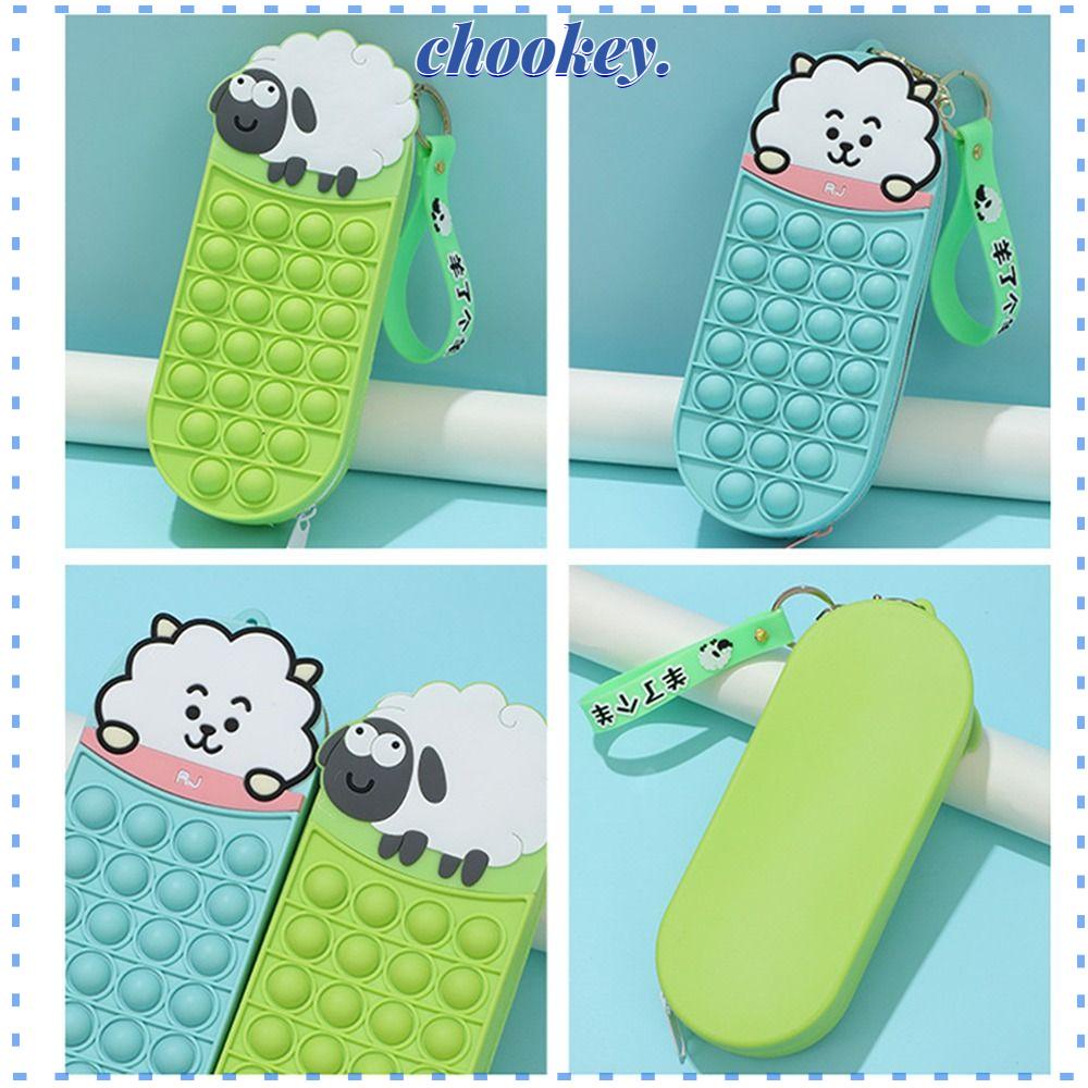 CHOOKEY Bóp Viết Hình Cừu Thiết Kế Đơn Giản Xinh Xắn