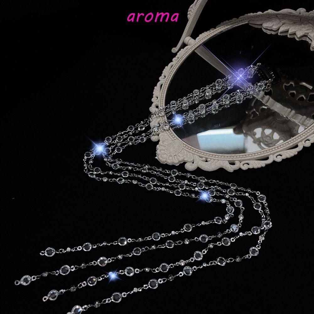 AROMA Kẹp TóC ĐíNh Kim Cương Giả LấP LáNh ThờI Trang Cho Nữ