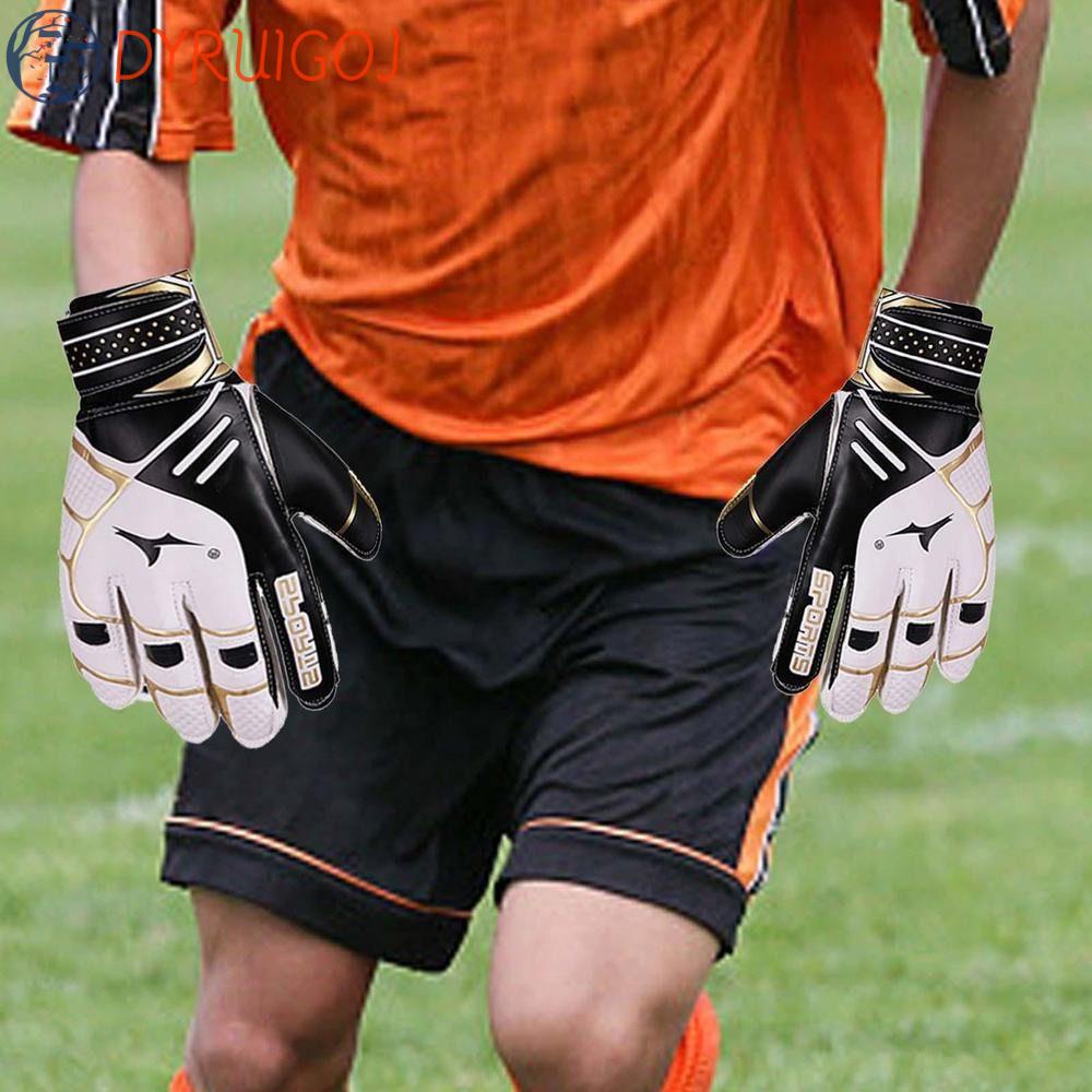 DYRUIDOJ 1 Đôi Găng Tay Thủ Môn Hai Lớp Mềm Mại Có Thể Điều Chỉnh Dành Cho Trẻ Em