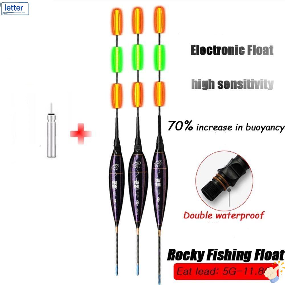 LET Phao Nổi Câu Cá Ban Đêm 2023 Thay Đổi Màu Sắc Chất Lượng Cao