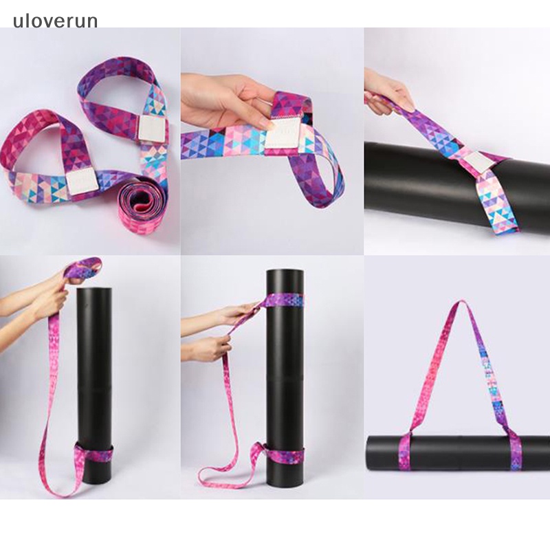 1 Dây Đai Co Giãn Điều Chỉnh Được Hỗ Trợ Tập Yoga Tiện Dụng