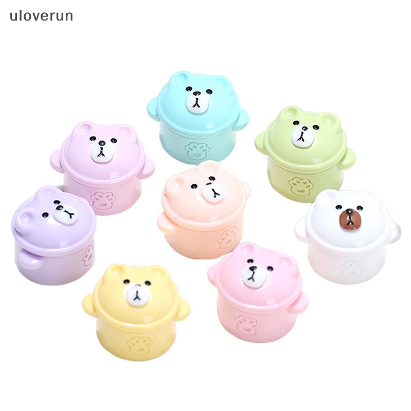 Set 2 Mô Hình Nồi Nấu Ăn Mini Trang Trí Nhà Búp Bê DIY