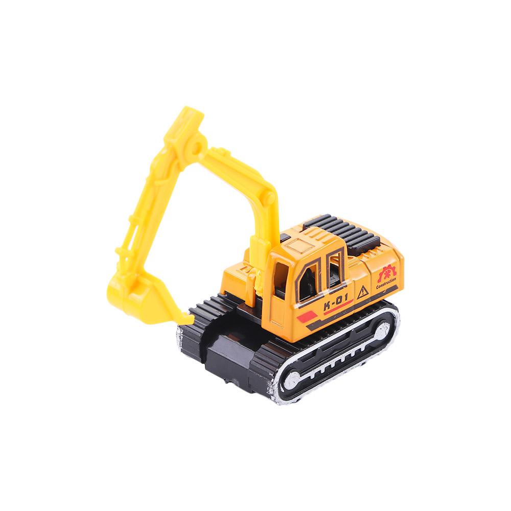 Bộ 5 / 6 Món Đồ Chơi Xe Công Trường Bằng Hợp Kim