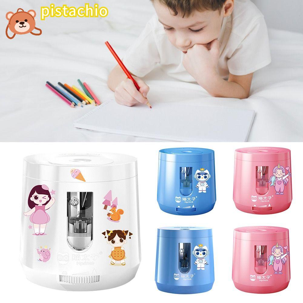 PISTA Đồ Chuốt Bút Chì Chạy Điện / USB Họa Tiết Hoạt Hình Dễ Thương Tiện Dụng