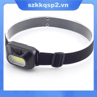 Đèn Pin Đội Đầu 3 Chế Độ led cob mini Sử Dụng Pin 3xaaa Dùng Cho Hoạt Động Ngoài Trời vnk2