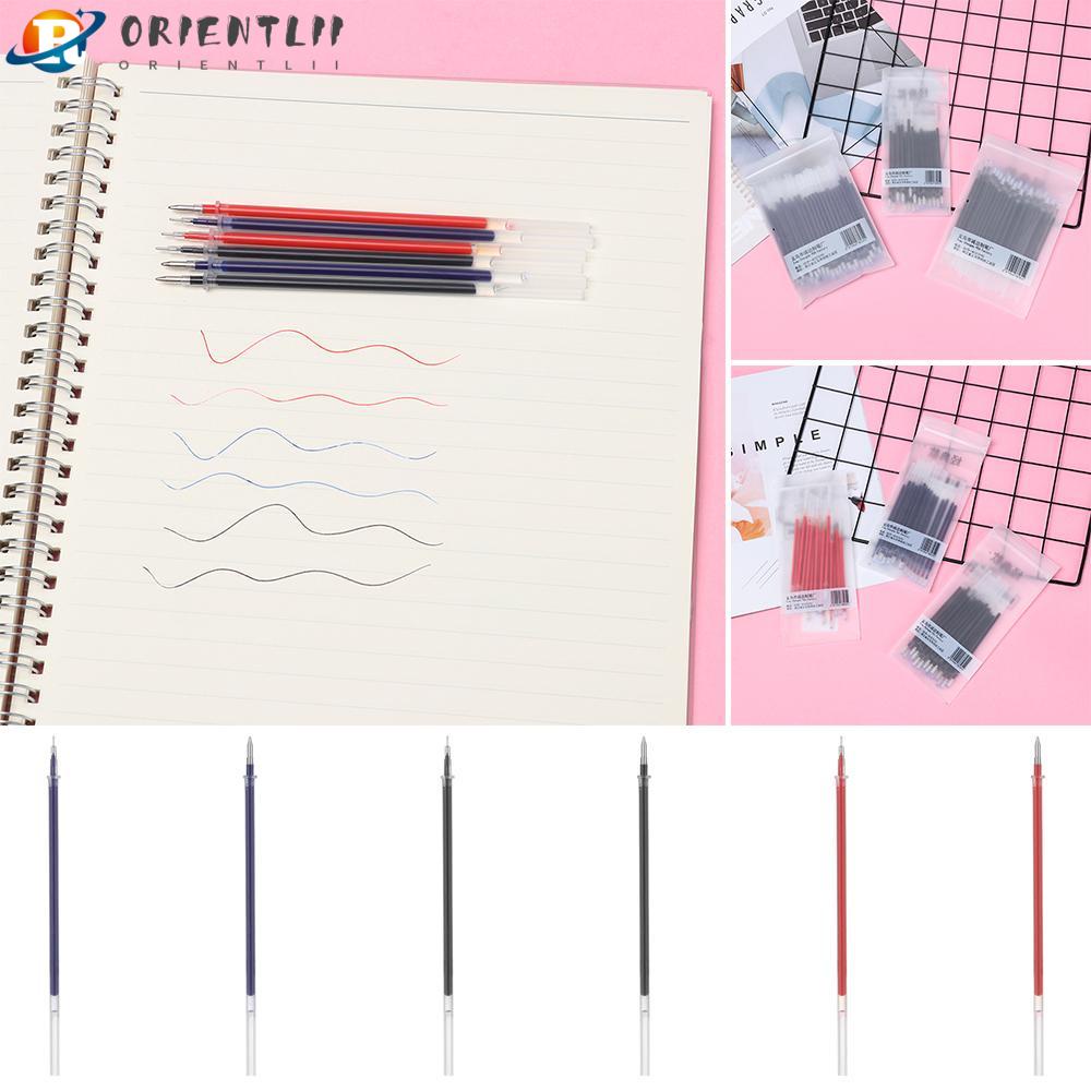 ORIENTLII 20 / 50 / 100 Ruột Bút Bi Nước Mực Đen Ngòi 0.5mm