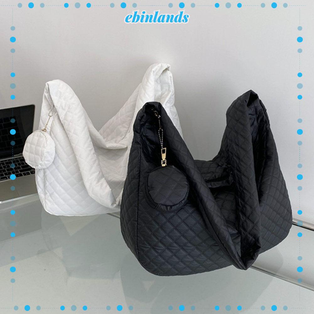 EBINLANDS Túi Đeo Chéo Cotton Cỡ Lớn Thời Trang Cho Nữ