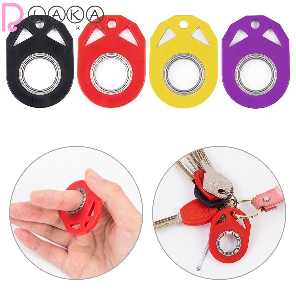 LAKAMIER Móc Khóa Kim Loại Có Thể Xoay Được