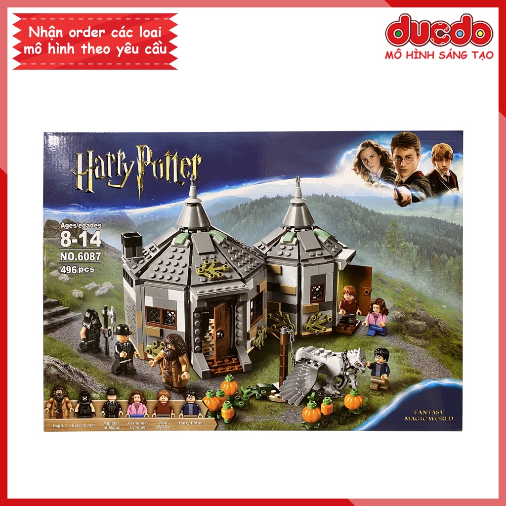 No 6087 Cuộc giải cứu Bằng Mã tại nhà bác Hagrid - Đồ chơi Xếp hình Mô hình Harry Potter 75947
