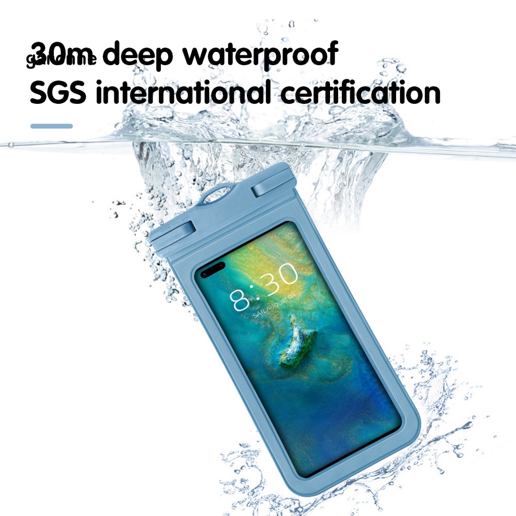 Gar Túi Đựng Điện Thoại Bằng PVC Chống Thấm Nước Có Dây Treo Nhỏ Gọn Dễ Sử Dụng Khi Đi Bơi