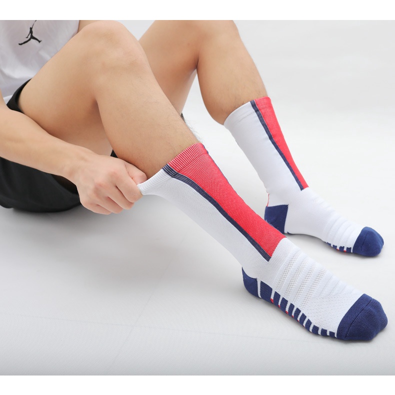 Đôi Vớ Chống Trượt Cổ Vừa In Số Thời Trang Mùa Hè Cho Nam