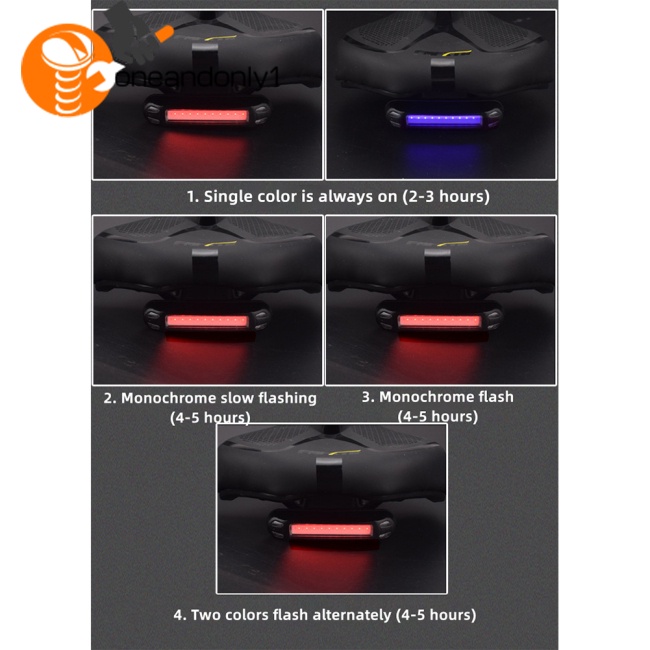 Yên Xe Đạp Leo Núi Chất Liệu Pu Dày Dặn Mềm Mại Chống Thấm Nước Có Đèn Đuôi