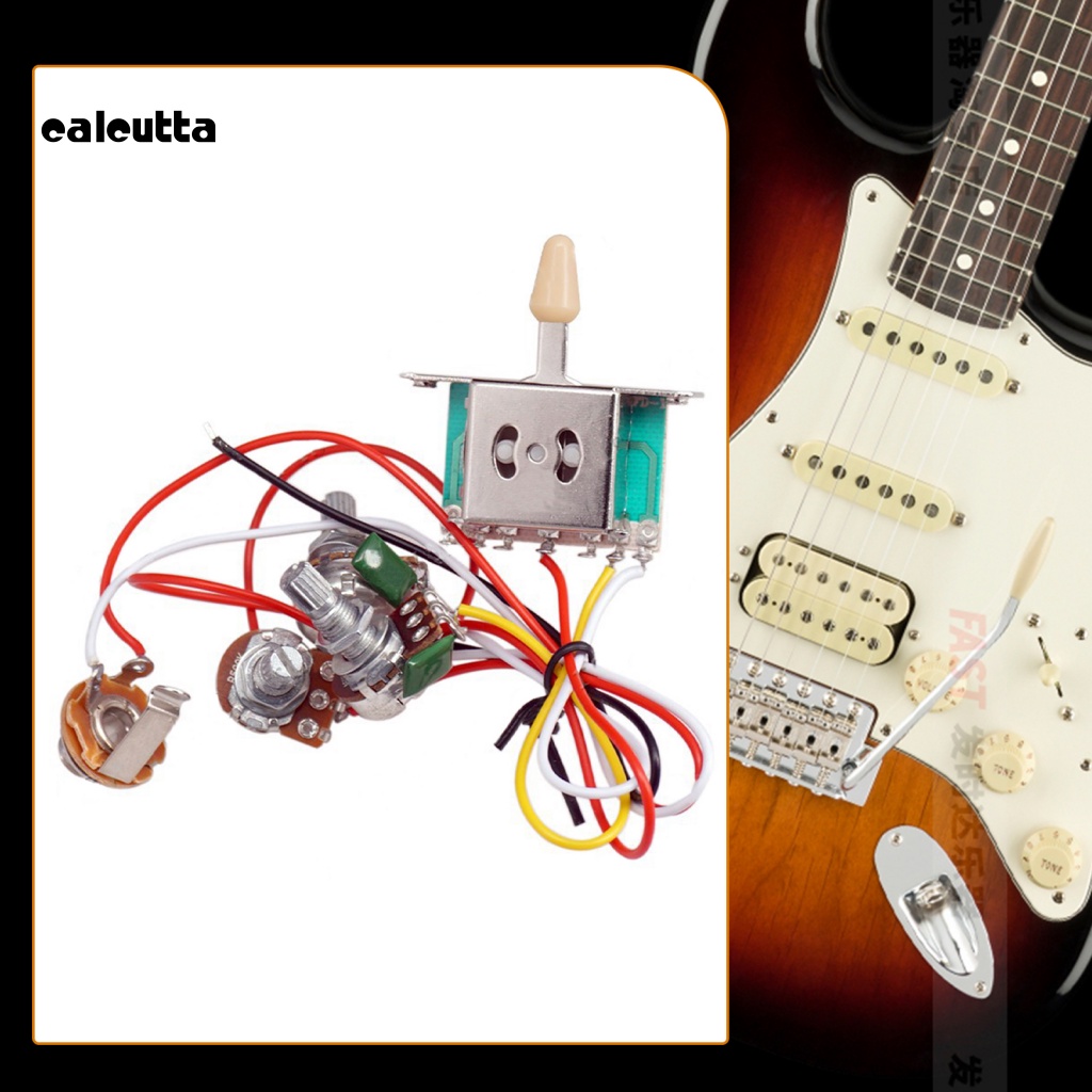 Bộ Dây Mạch Điều Chỉnh Âm Lượng Bằng Kim Loại Đơn Giản Cho Đàn Guitar Điện