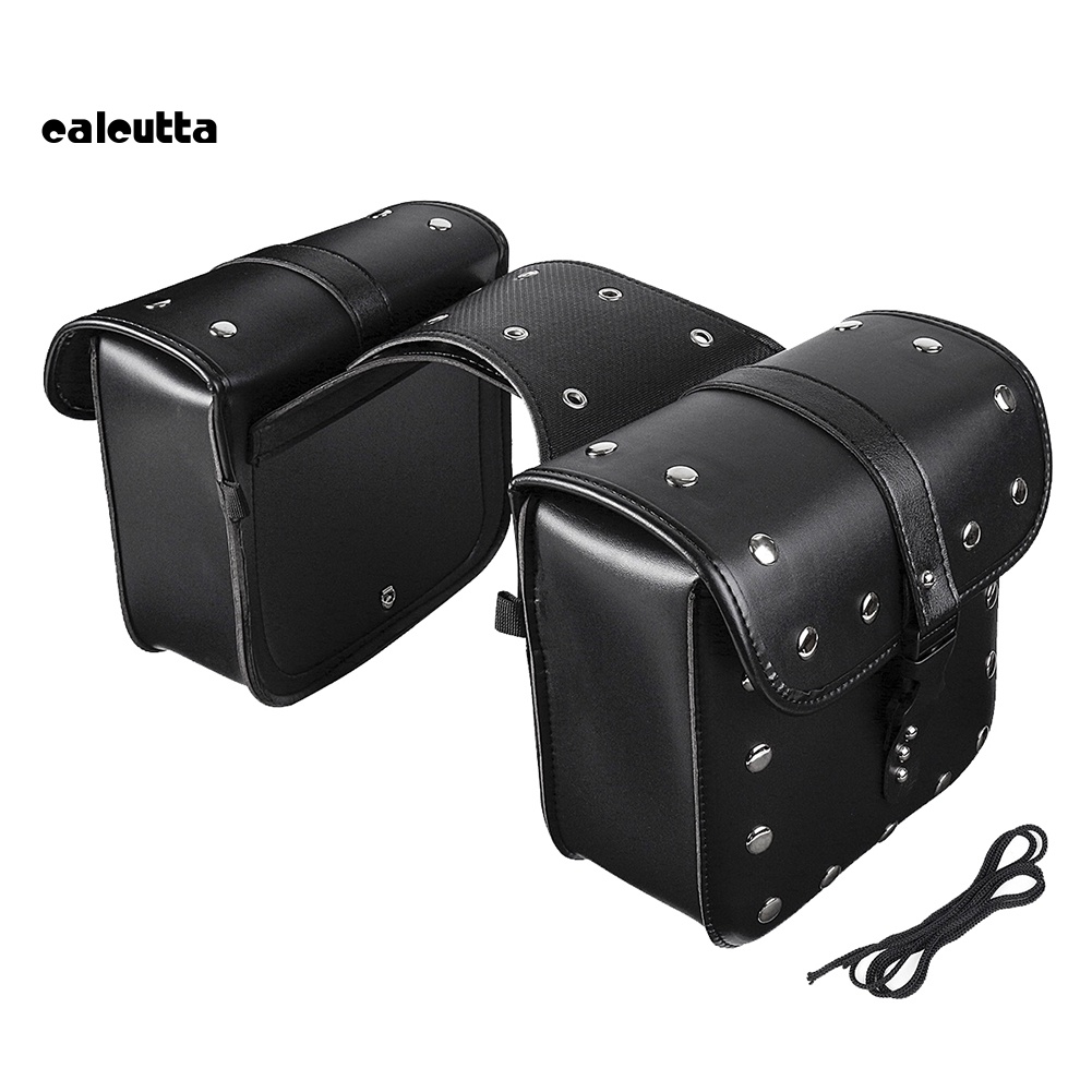 Bộ 2 Túi Đựng Đồ Gắn Yên Xe Máy Chống Thấm Nước Tiện Dụng