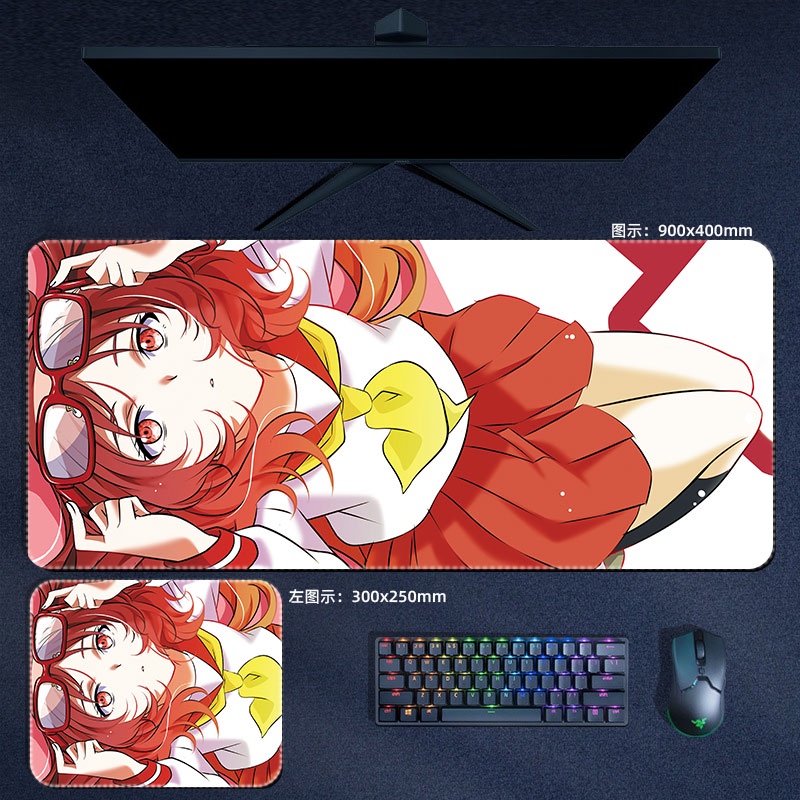 Miếng Lót Chuột Máy Tính Hình Cô Gái Anime Mie Ai Komura Kaede