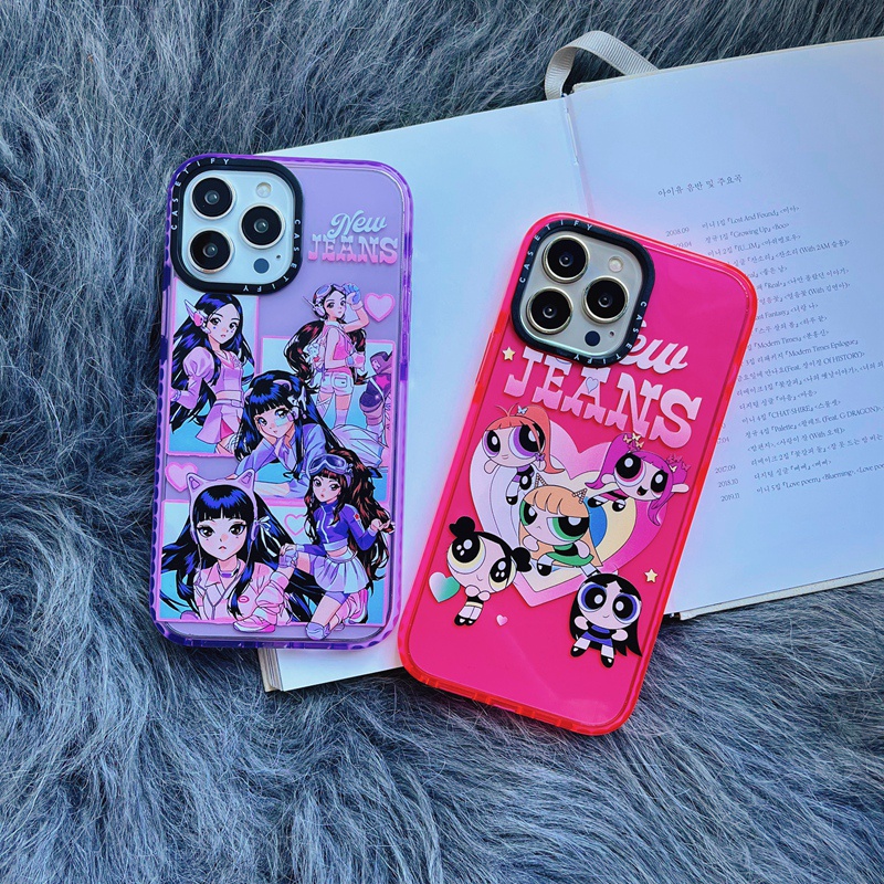 Ốp Điện Thoại tpu Dẻo Họa Tiết Hoạt Hình newjeans Dễ Thương Cho iphone 15 14 plus x xs xr 11 12 13 pro max