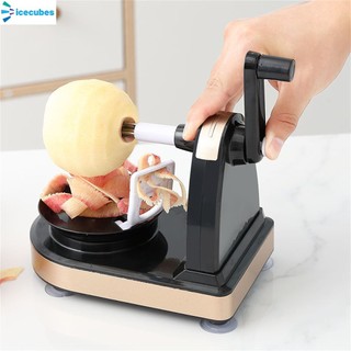 Dụng cụ gọt vỏ táo quay tay đa năng dụng cụ gọt vỏ táo tự động dao gọt vỏ bào dao gọt vỏ lê icecubes