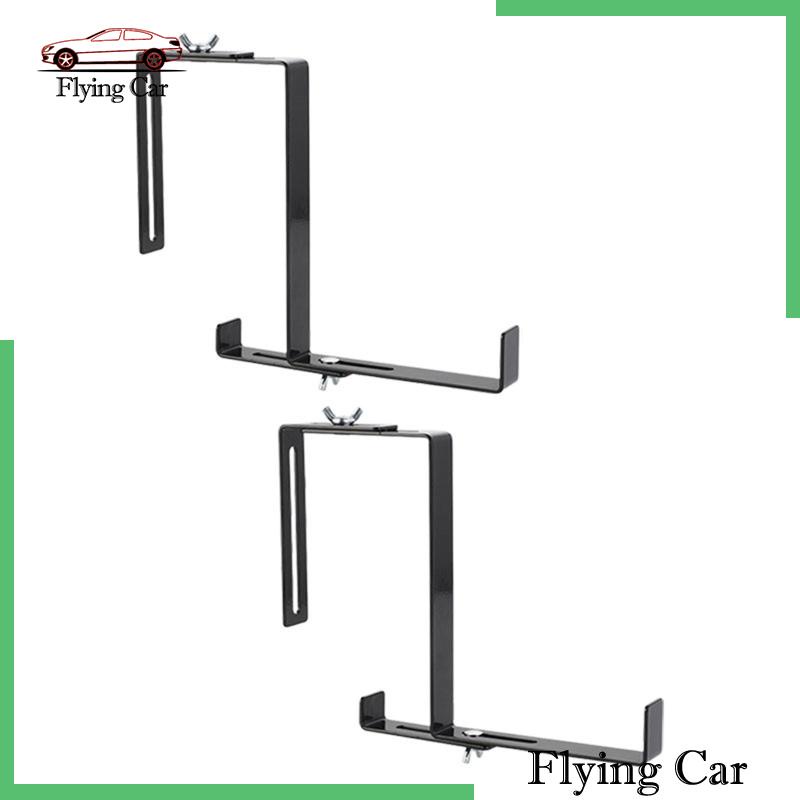 Set 2 Giá Đỡ Chậu Cây Bằng Thép Carbon Có Móc Treo Tiện Dụng