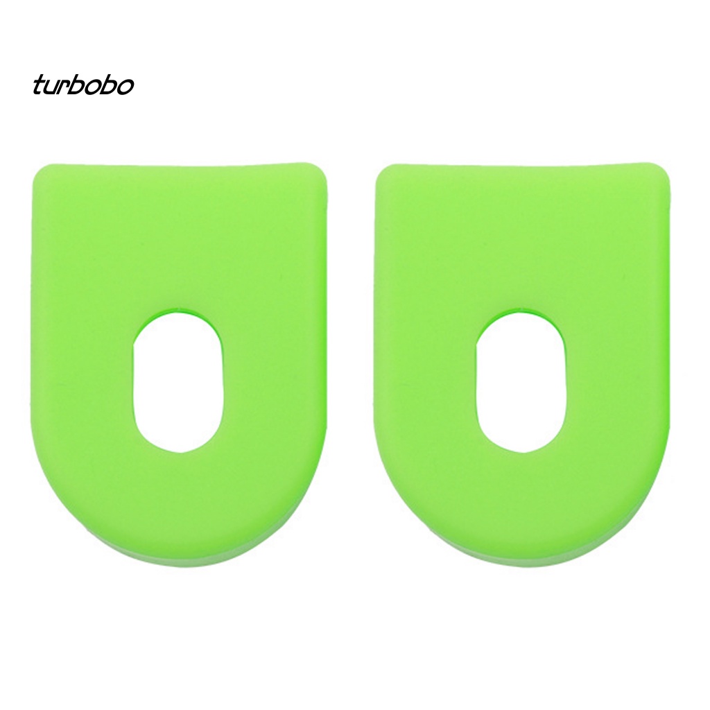 1 Cặp Vỏ Bọc Trục Khuỷu Bằng Silicon Mềm Linh Hoạt Chống Rách Độ Bền Cao Cho Xe Đạp