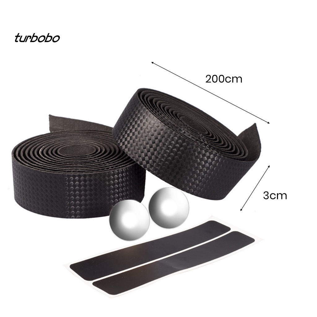 1 Set Băng Quấn Tay Lái Xe Đạp Chất Liệu Giả Da Chống Trượt Chống Thấm Nước