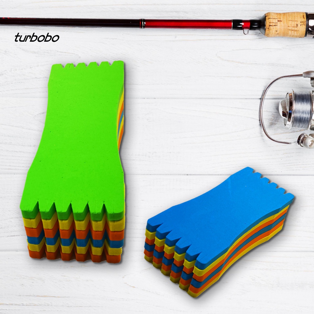 Set 10 / 20 Tấm Xốp Quấn Dây Câu Cá Chống Trầy Xước Tiện Lợi