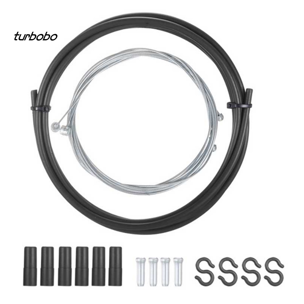 Turbobo Bộ Dây Phanh Xe Đạp Leo Núi Hình Chữ S Màu Sáng Chịu Nhiệt Chống Rách