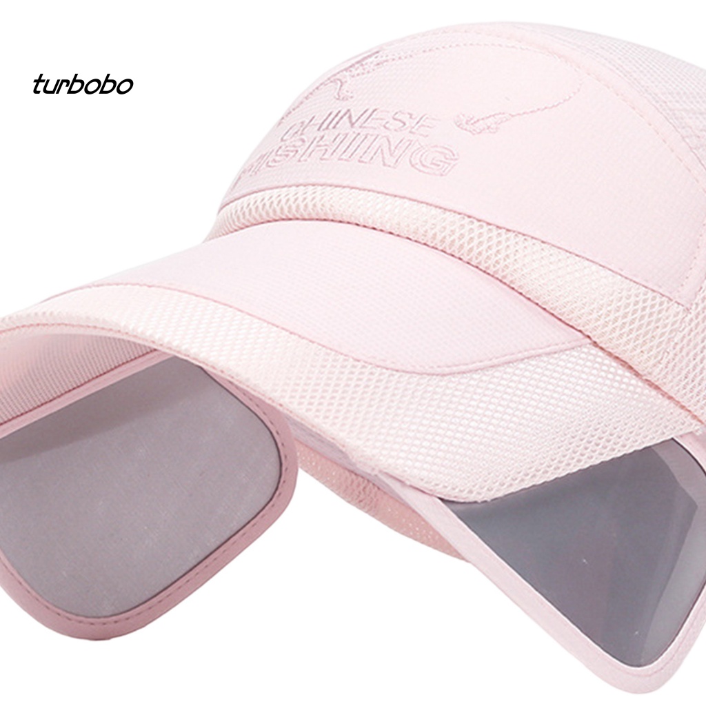 Mũ Lưỡi Trai Thể Thao Có Thể Điều Chỉnh Chống Tia UV Thêu Họa Tiết Thời Trang Mùa Hè